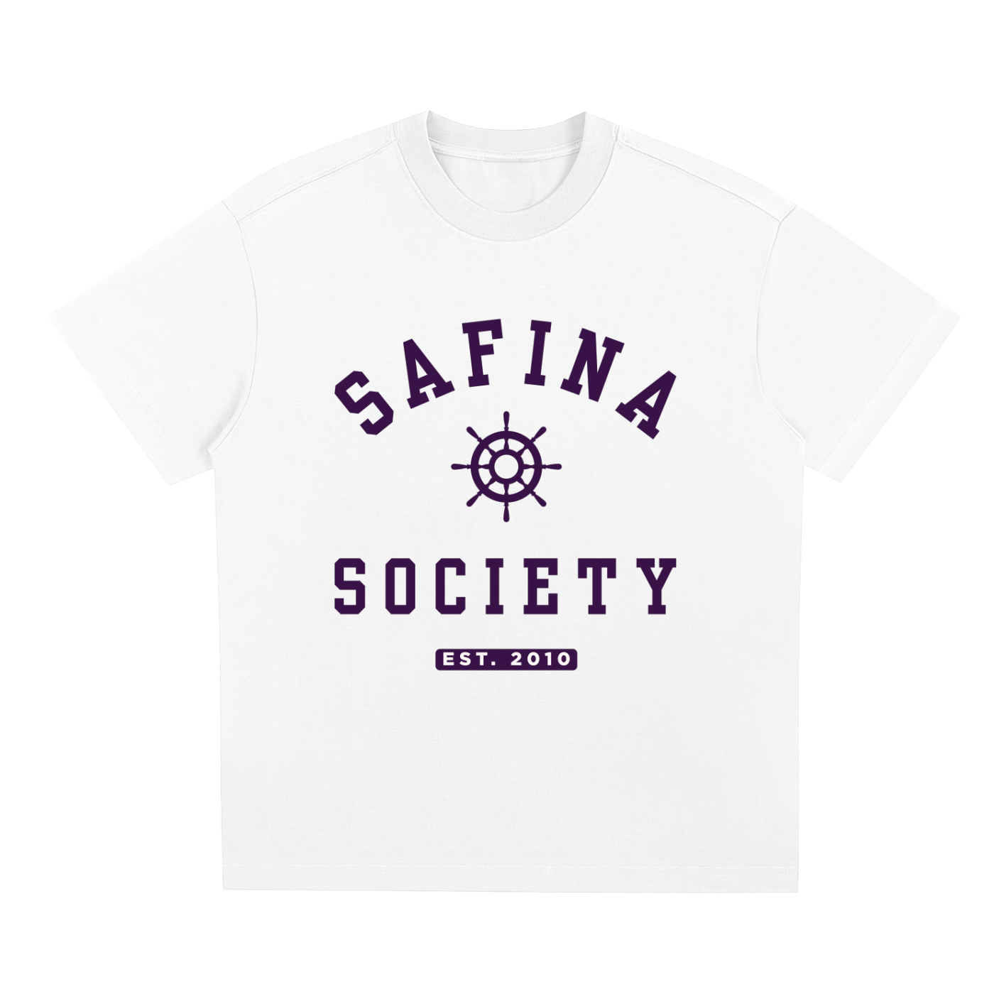 Safina Society Varsity Tee (White)