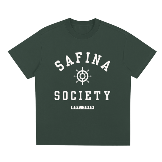 Safina Society Varsity Tee (Vintage Green)