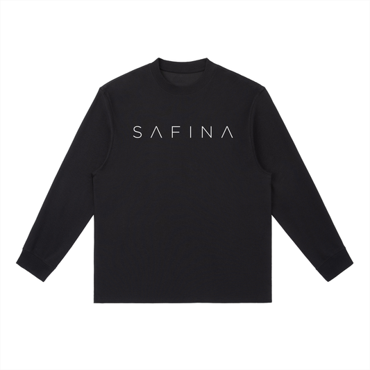 Safina Essential Long Sleeve Tee (Black)